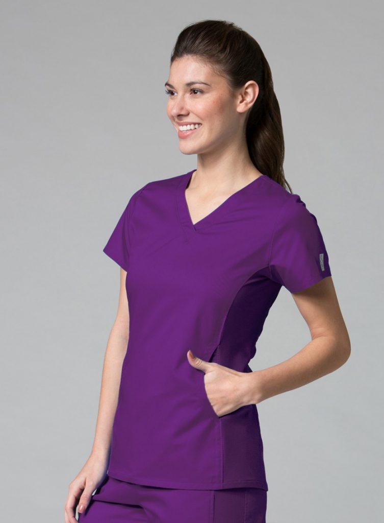 EON by Maevn Women's V-Neck Scrub Top - Scrubs Direct