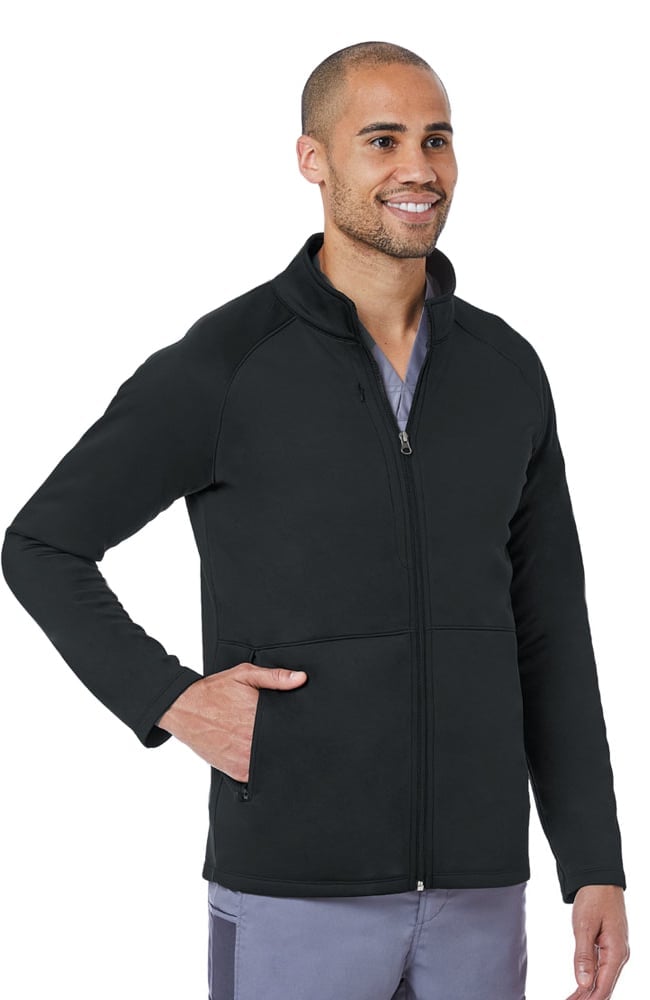 Men's Micro Fleece Zip Jacket – Scrub Hub