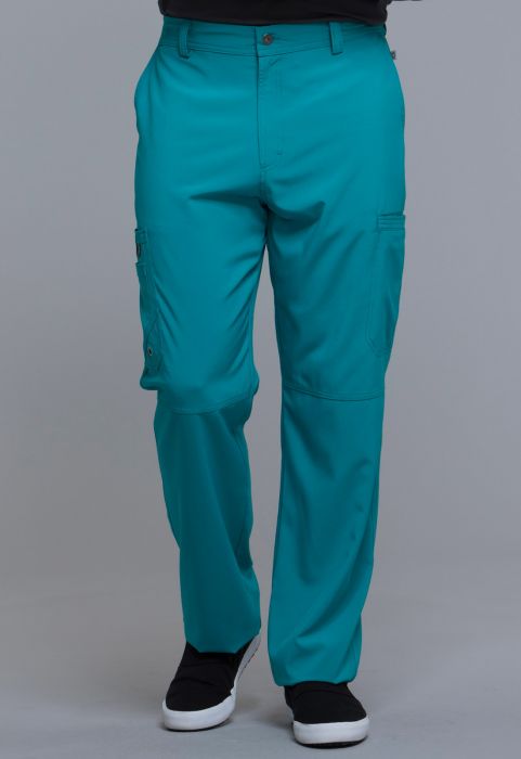 Infinity by Cherokee Men's Button Front Pants with Certainty - Scrubs ...