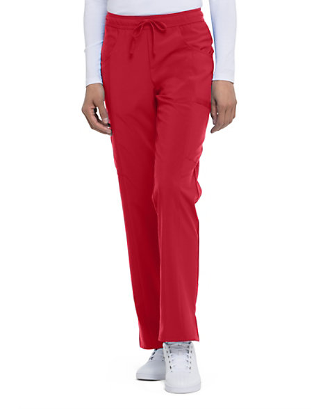 EDS Essentials by Dickies Women's Straight Leg Drawstring Cargo Pant -  Scrubs Direct